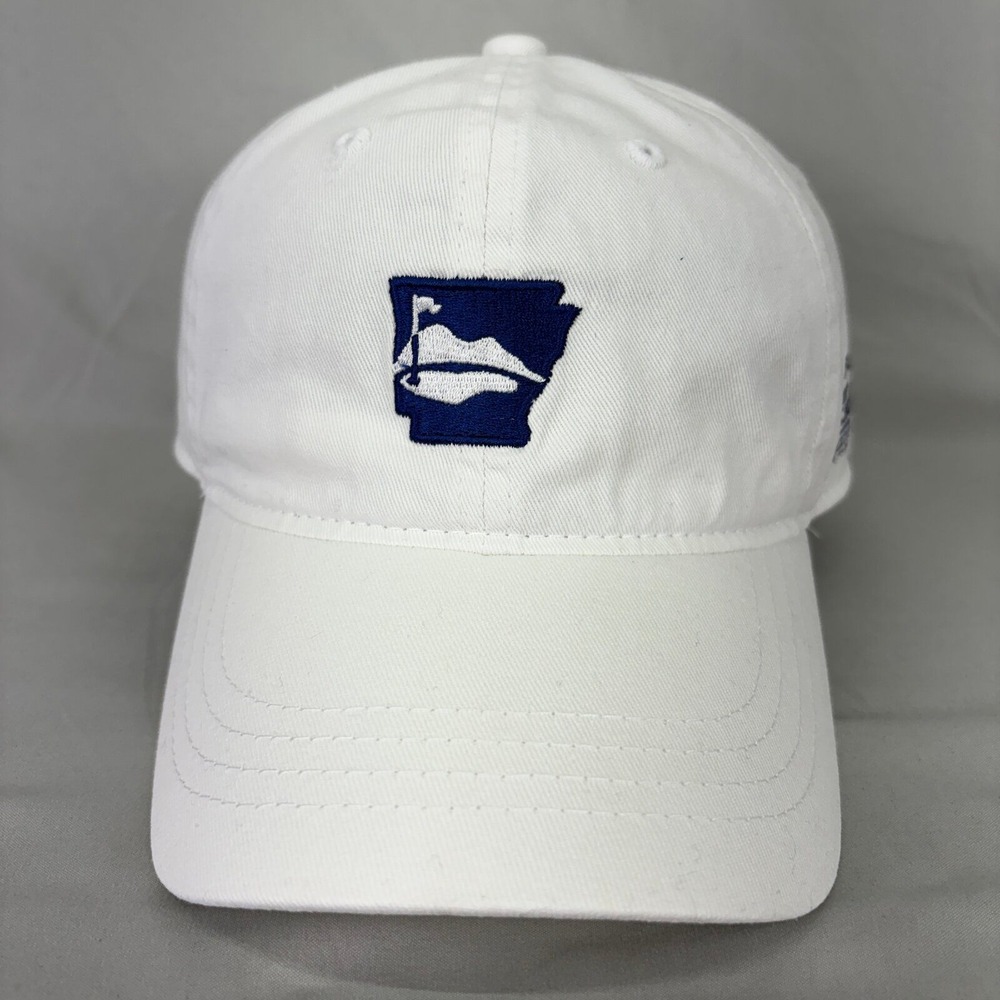Walmart NW Arkansas Championship Golf Hat Unisex OSFM White P&G Strapback Cap